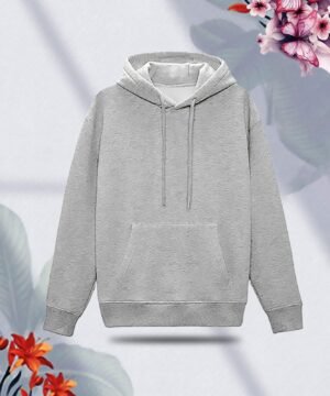 Premium Comfortable (Ladies Solid Gray) Ladies winter hoodie