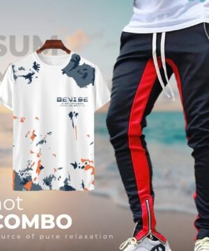 Stylish Sports T-Shirt & Trouser (2pc Set)