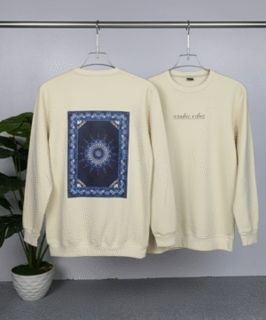 Full Sleeve Sweat Shirt on both sides Printed